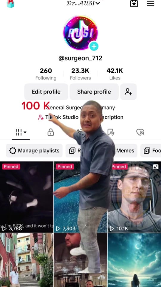 Post 6 by 𝒟𝓇. 𝒜𝒰𝒮𝐼 on TikTok (video)