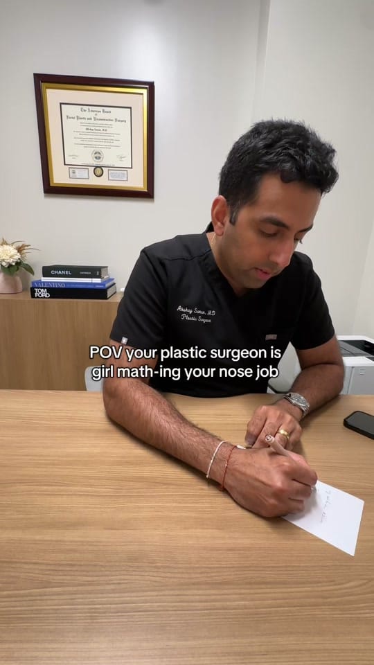Post 1 by Dr. Sanan | Plastic Surgeon on TikTok (video)