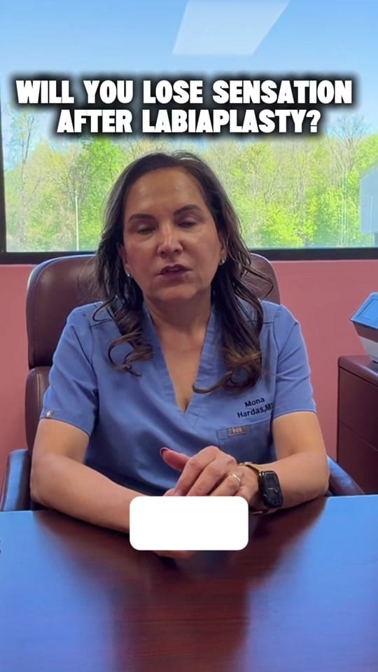 Post 3 by Dr. Mona Hardas Cosmetic Gyno on TikTok (video)