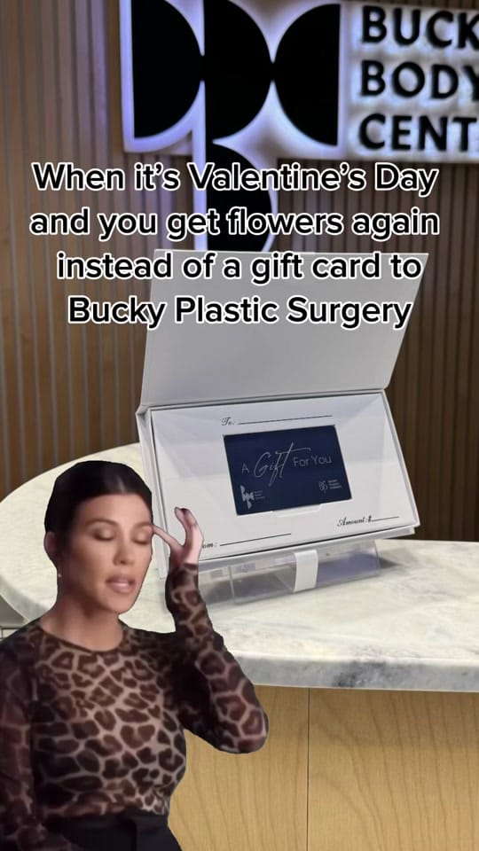 Post 3 by Bucky Plastic Surgery on TikTok (video)
