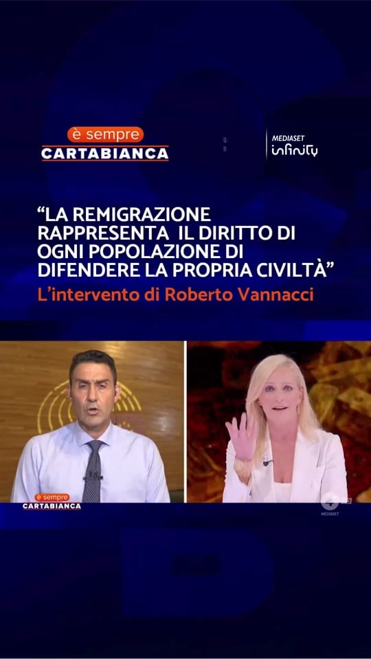 Post 2 by È sempre Cartabianca on TikTok (video)