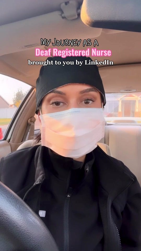 Post 10 by Kaela | Deaf RN on TikTok (video)