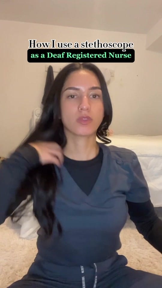Post 9 by Kaela | Deaf RN on TikTok (video)
