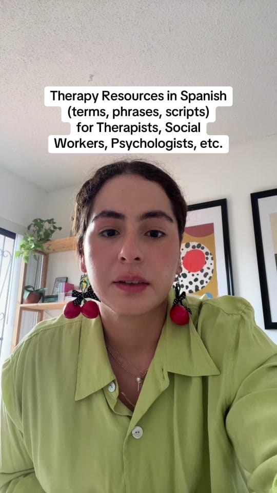 Post 9 by Thalissa | Licensed Therapist on TikTok (video)