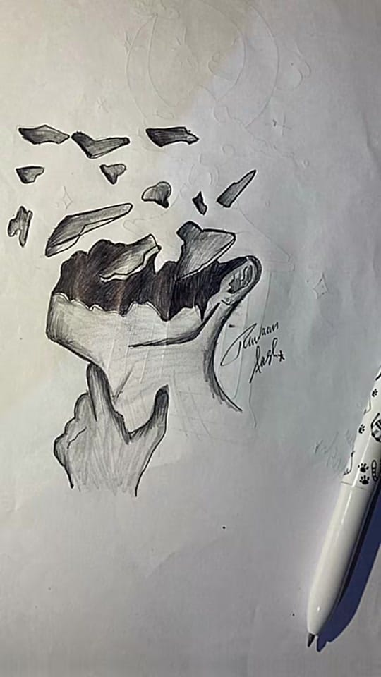 Post 4 by Rawaan Aash arts🤍 on TikTok (video)