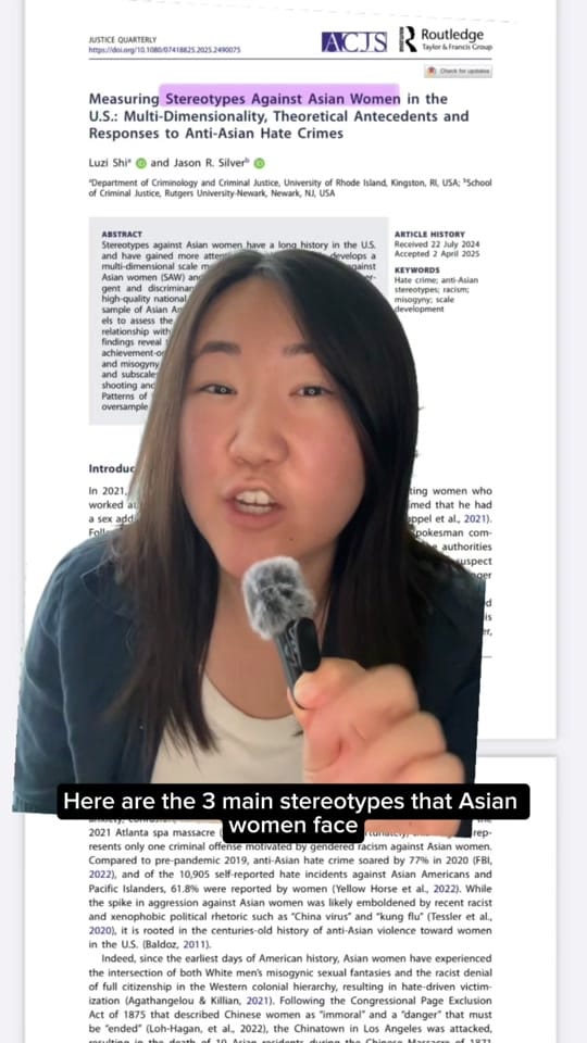 Post 10 by Dr. Jaki Yi | Psych Professor on TikTok (video)