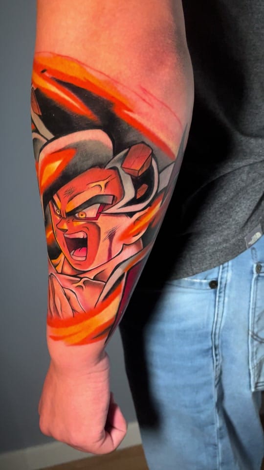 Post 9 by Aleksan Anime Tattoos on TikTok (video)