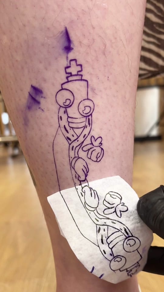Post 2 by HIrene Deesa | Tattoo & Art on TikTok (video)