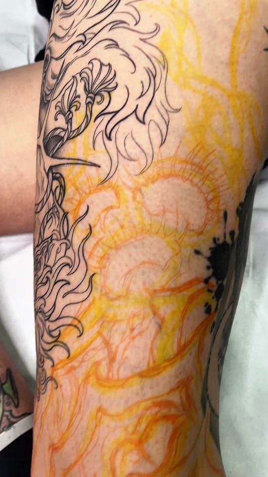 Post 7 by HIrene Deesa | Tattoo & Art on TikTok (video)
