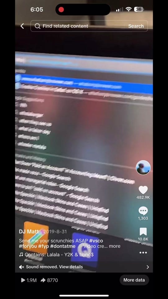 Post 3 by DJ Matt on TikTok (video)
