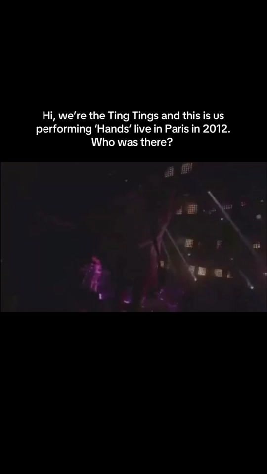 Post 1 by The ting tings on TikTok (video)