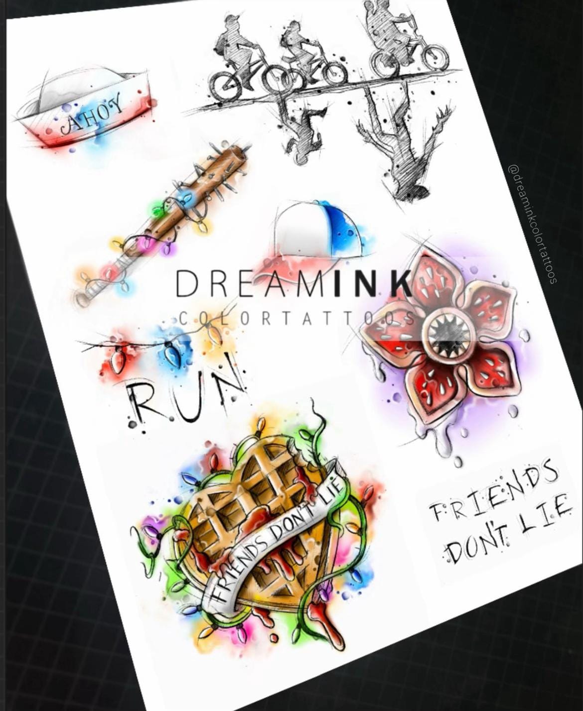 Post 1 by dreaminkcolortattoos on TikTok (video)