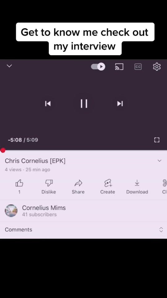 Post 9 by ChrisCorneliusR&B on TikTok (video)