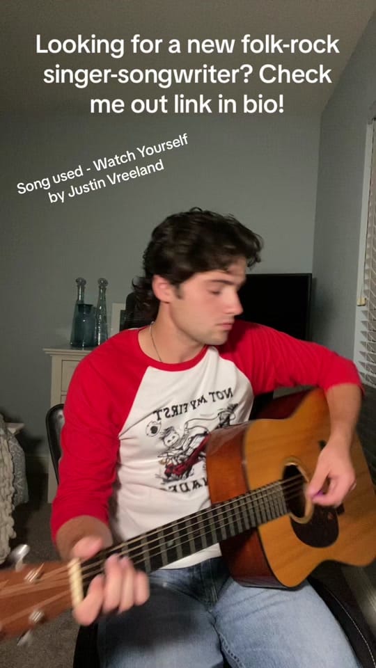 Post 7 by Justinvreelandmusic on TikTok (video)