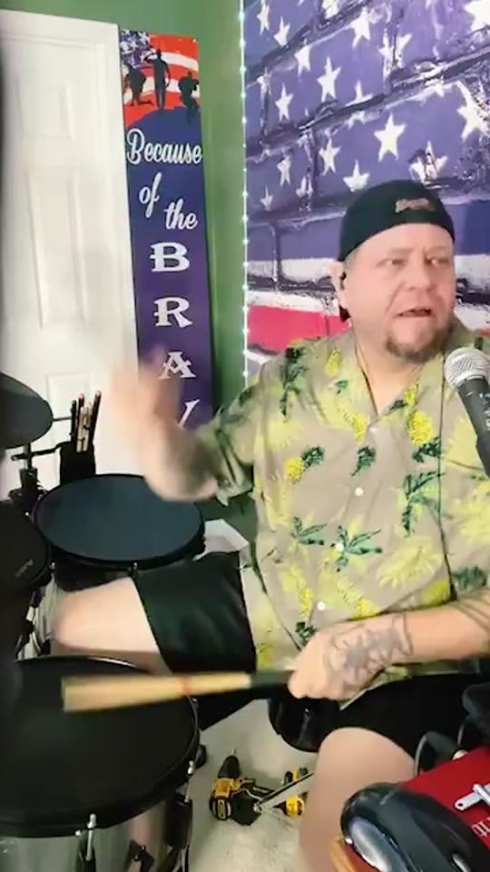 Post 3 by Tank's Drums on TikTok (video)