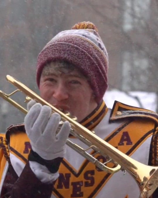 Post 7 by UMN Marching Band on TikTok (video)