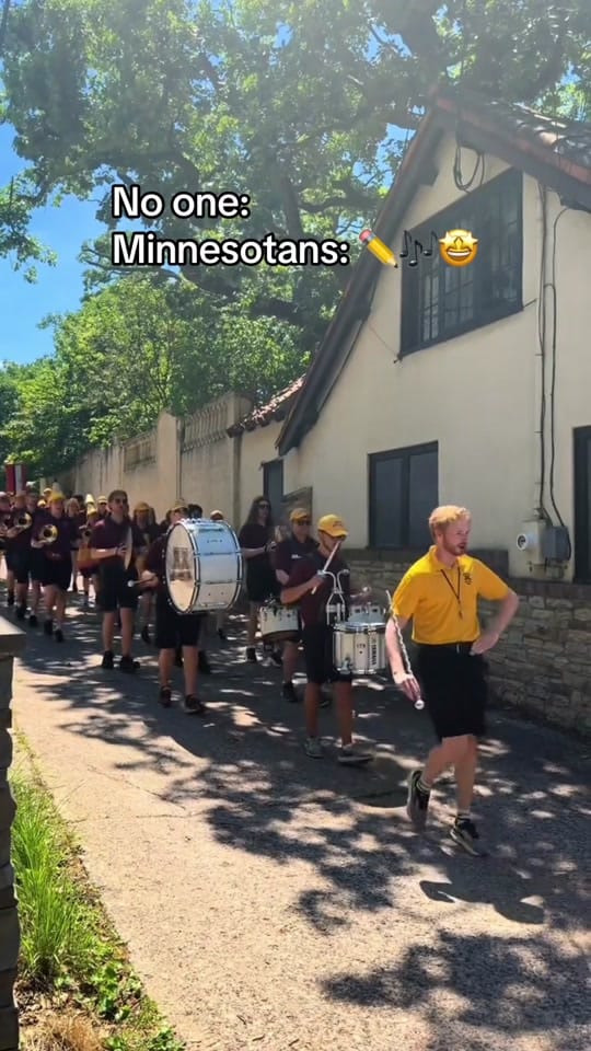 Post 1 by UMN Marching Band on TikTok (video)