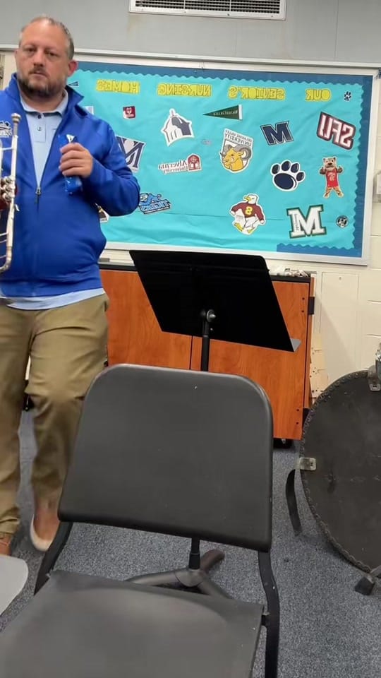 Post 5 by NJ Band Director - Rick on TikTok (video)