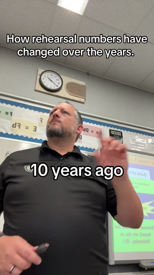 Post 8 by NJ Band Director - Rick on TikTok (video)
