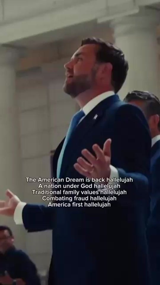 Post 7 by J.D. Vance on TikTok (video)
