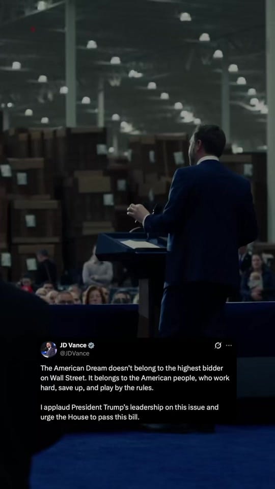 Post 6 by J.D. Vance on TikTok (video)