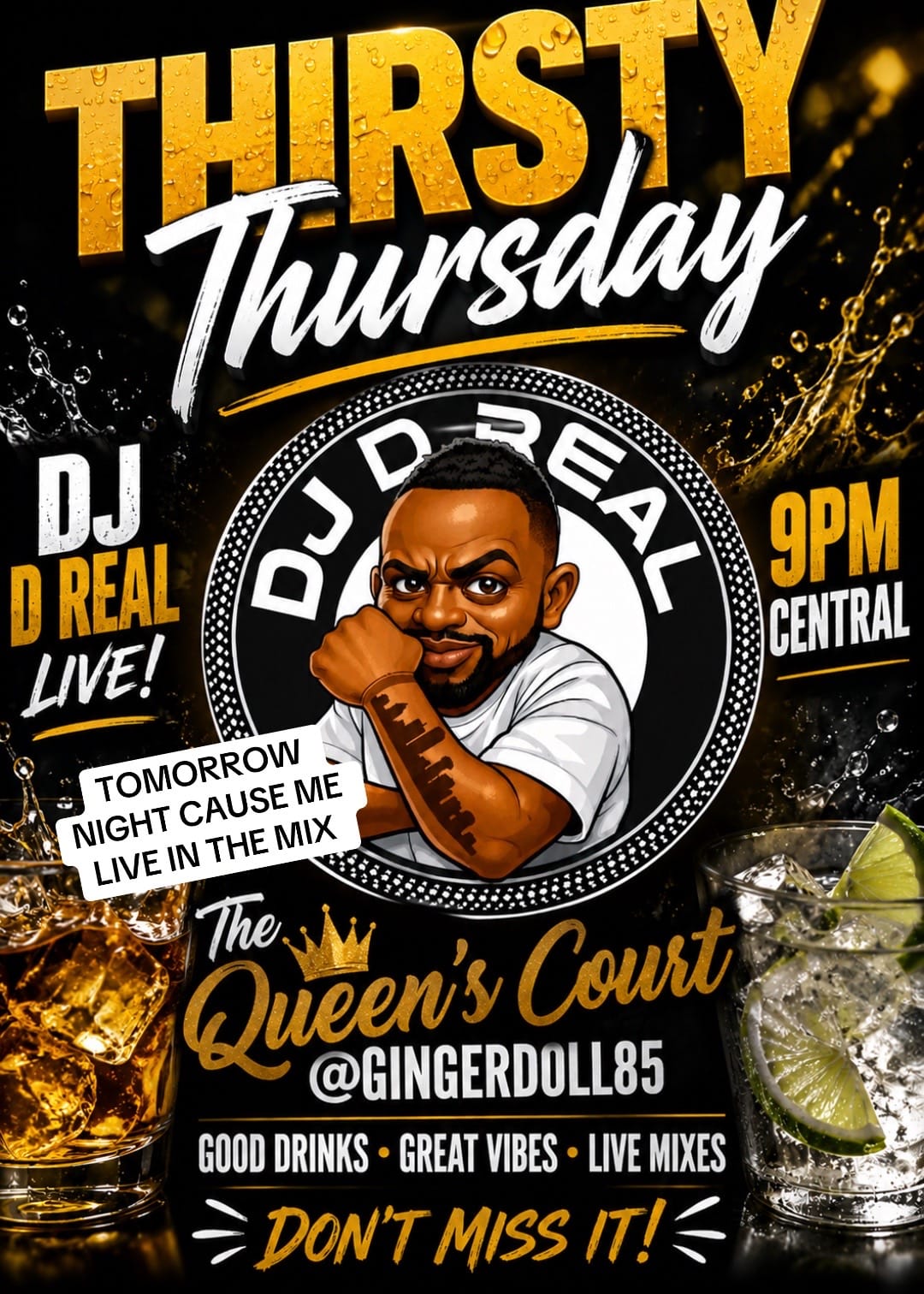 Post 10 by DJ D REAL on TikTok (video)