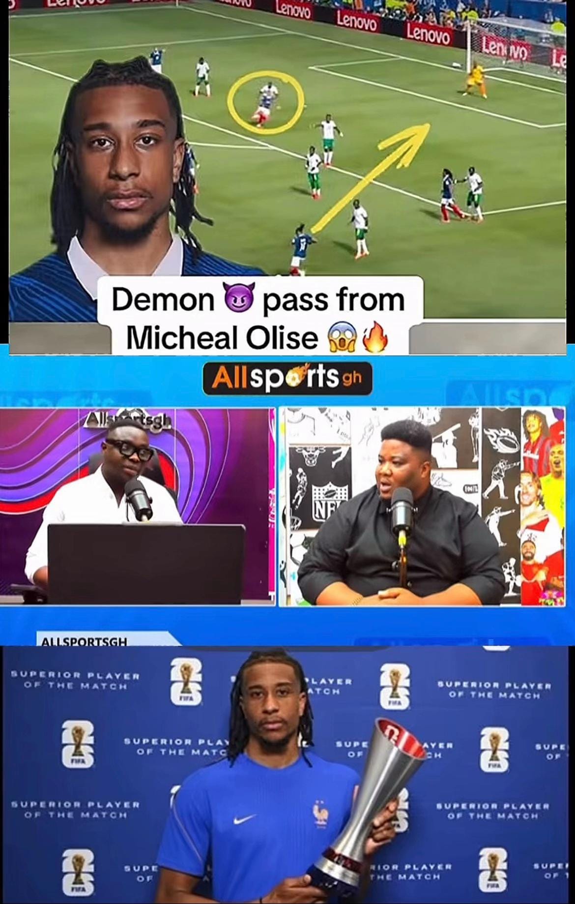 Post 9 by Daily sports update ⚽️ on TikTok (video)