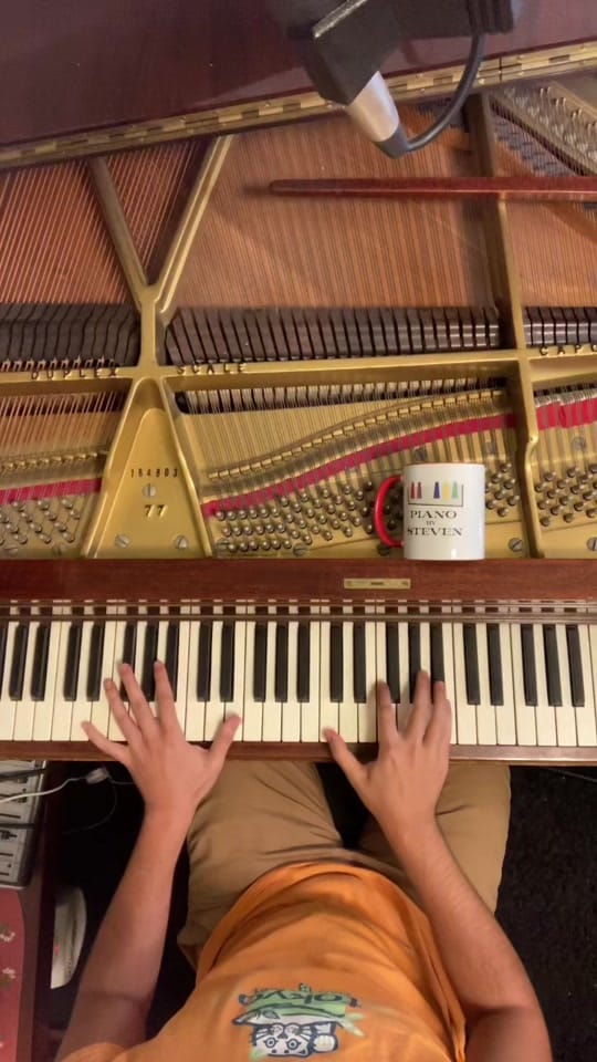Post 8 by Piano By Steven on TikTok (video)