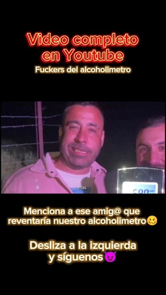 Post 6 by fuckersdelalcoholimetro on TikTok (video)