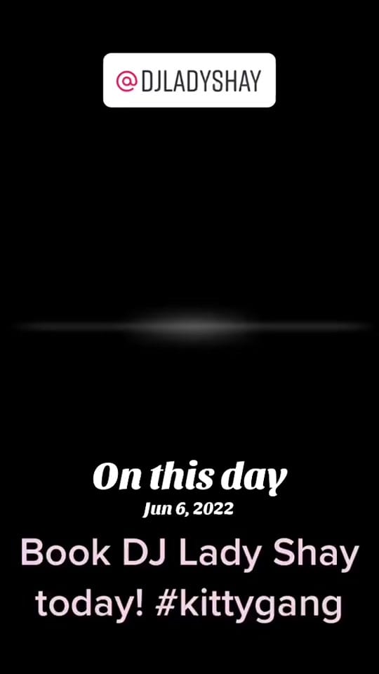 Post 4 by DJ Lady Shay on TikTok (video)