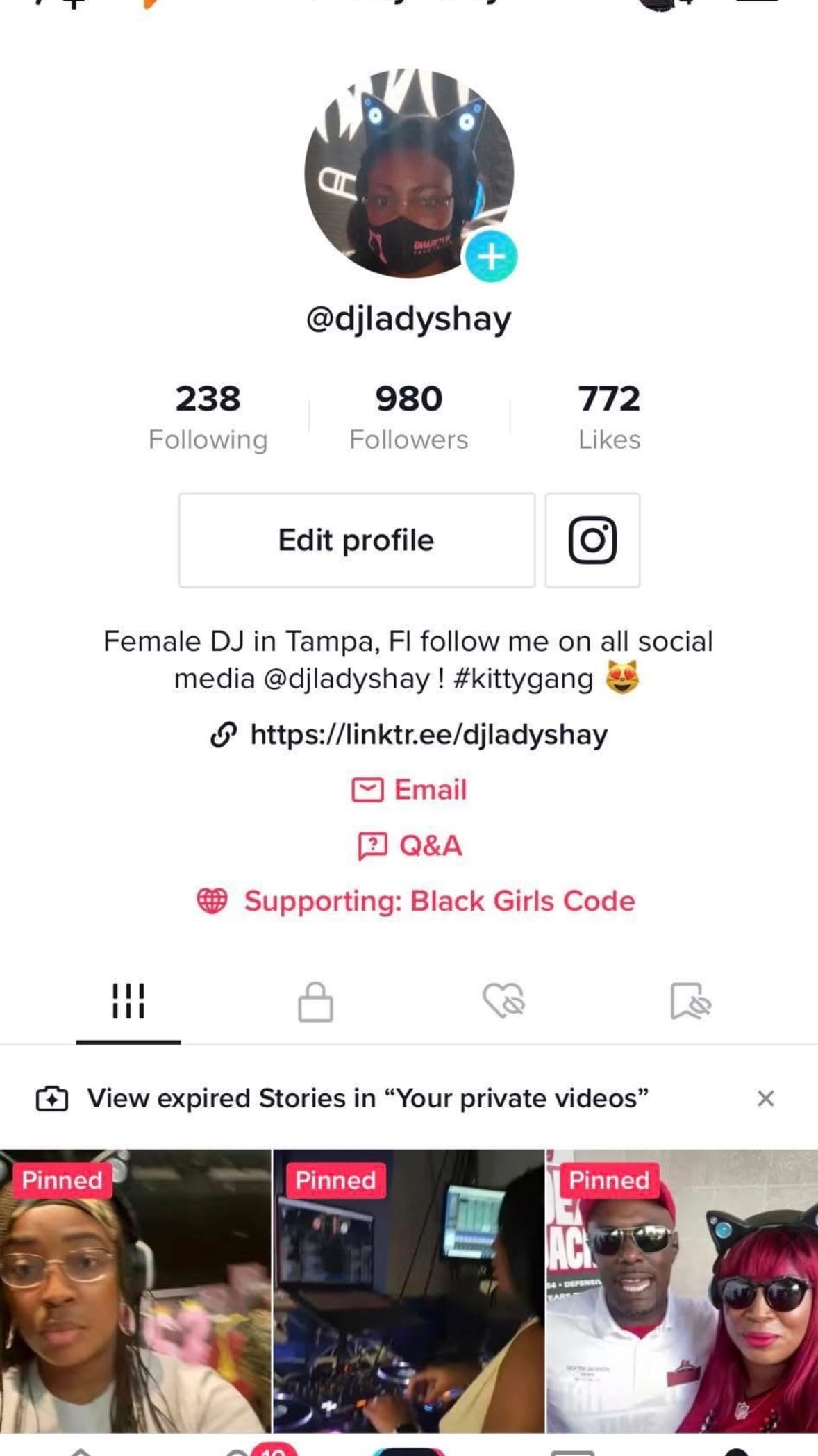 Post 7 by DJ Lady Shay on TikTok (video)