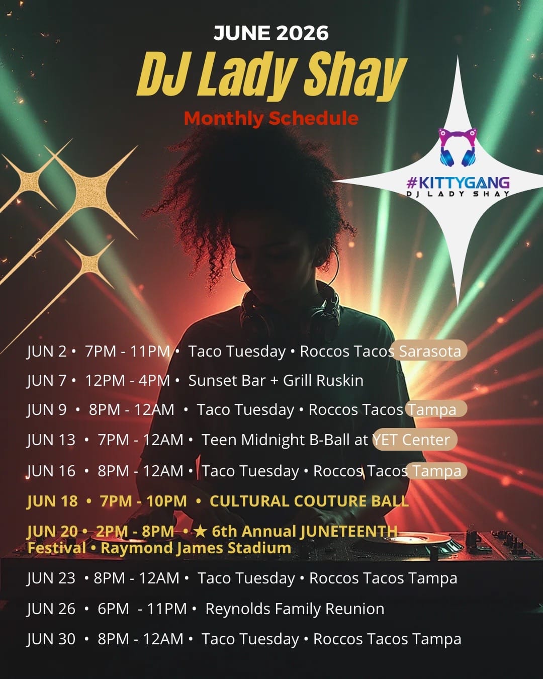 Post 6 by DJ Lady Shay on TikTok (video)
