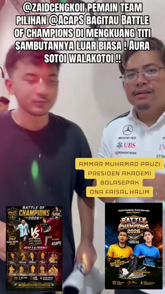 Post 2 by ammardandatodrnorlela on TikTok (video)