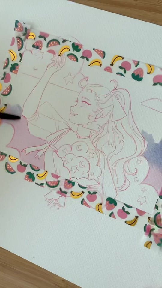 Post 7 by raqueltraveillustration on TikTok (video)