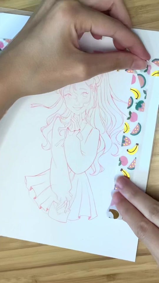 Post 6 by raqueltraveillustration on TikTok (video)