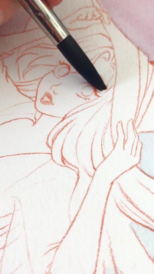 Post 10 by raqueltraveillustration on TikTok (video)