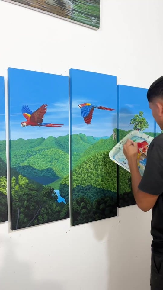 Post 10 by Moralez Art on TikTok (video)