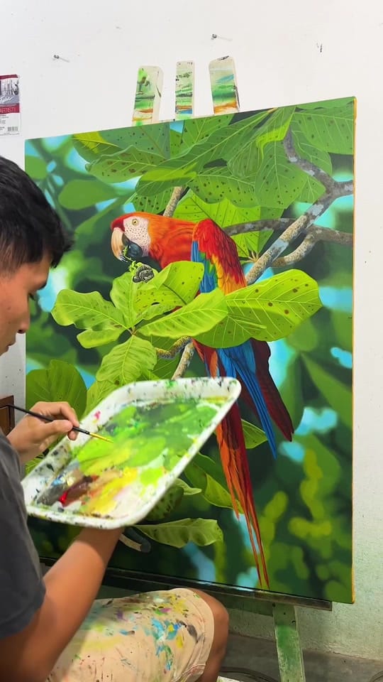 Post 9 by Moralez Art on TikTok (video)