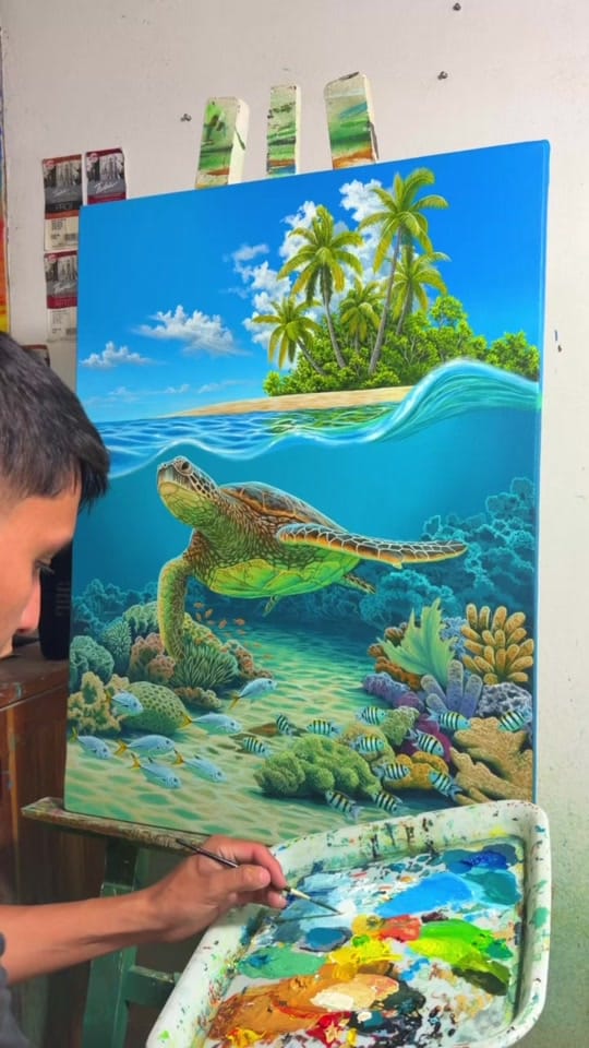 Post 5 by Moralez Art on TikTok (video)