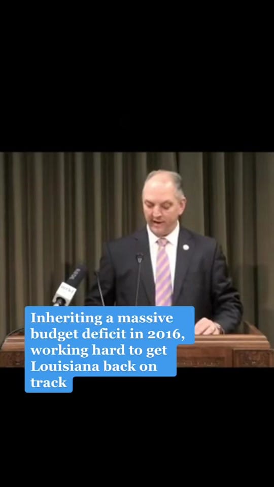 Post 4 by Gov. John Bel Edwards on TikTok (video)