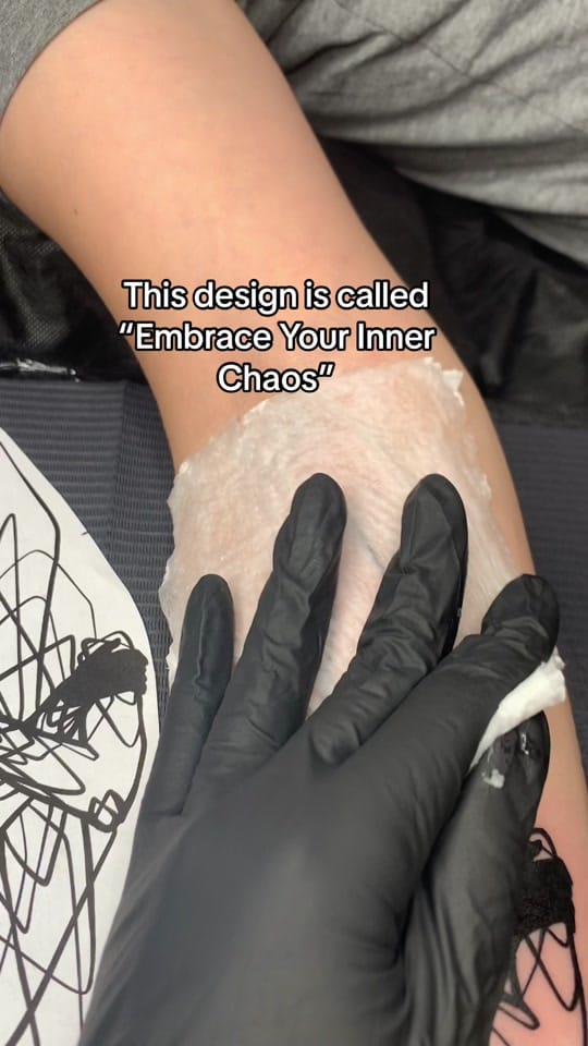 Post 10 by Jio tattoo - line artist on TikTok (video)