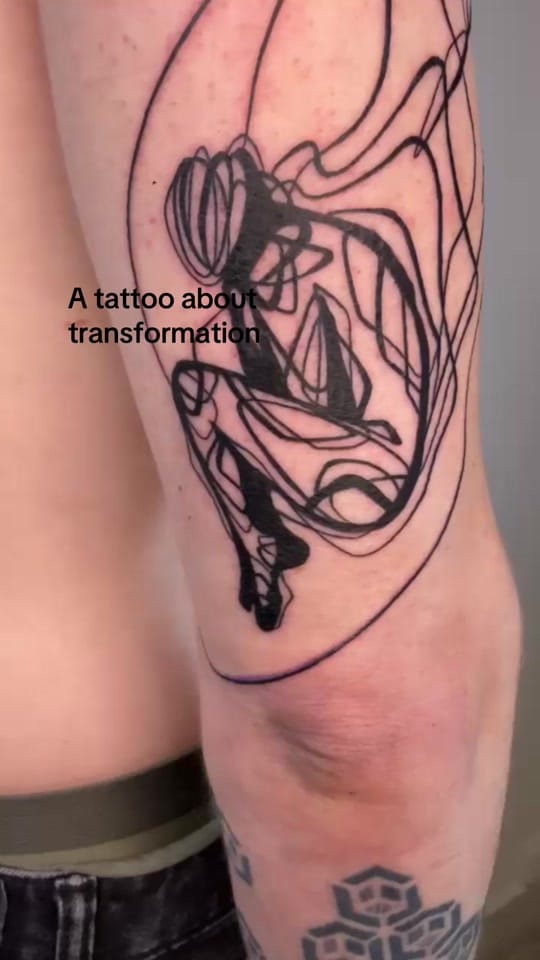 Post 3 by Jio tattoo - line artist on TikTok (video)