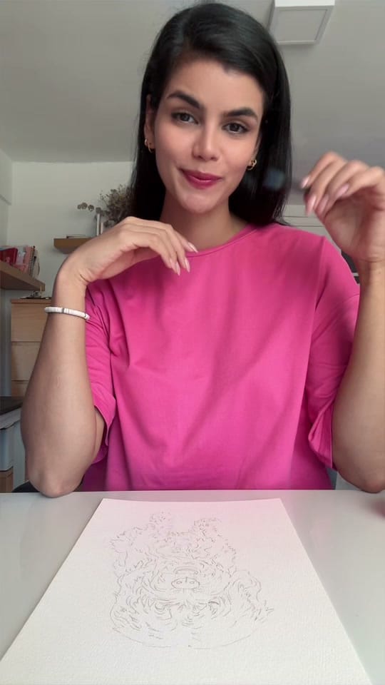 Post 1 by Yubis Acuarelas on TikTok (video)