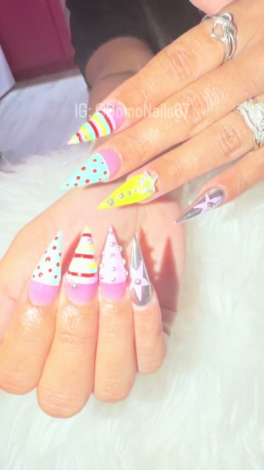 Post 5 by BigDomo/DomoNails87 on TikTok (video)