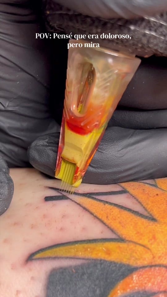 Post 1 by Viviana Calvo Tattoo on TikTok (video)