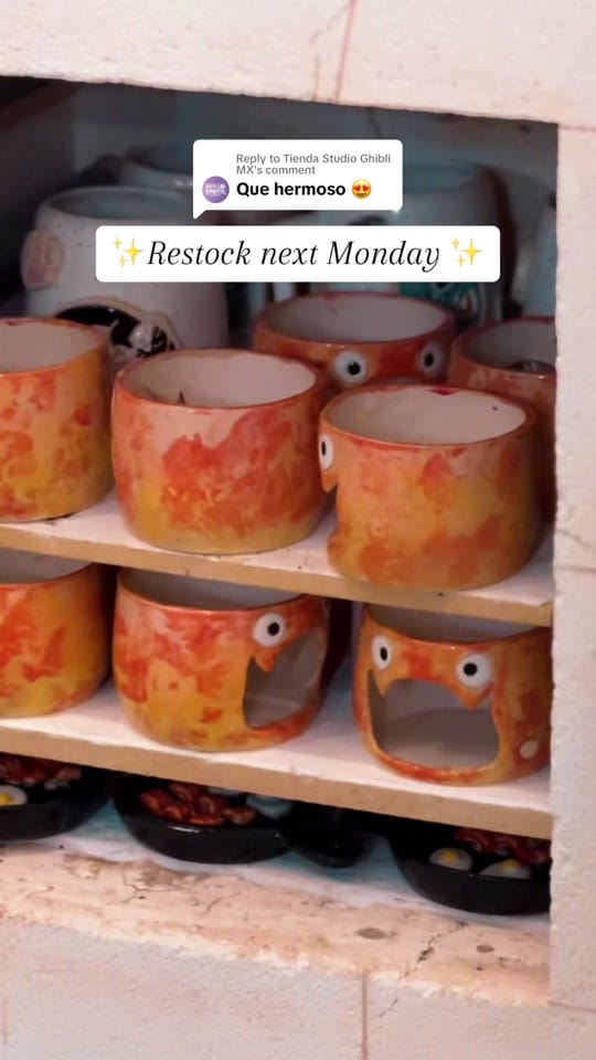 Post 2 by Handmade Ceramics - INARI Deco on TikTok (video)