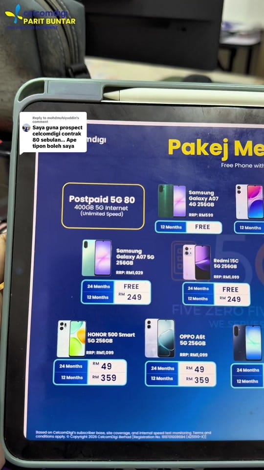 Post 8 by celcomdigiparitbuntar on TikTok (video)