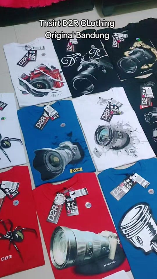 Post 9 by D2R GROSIR KAOS DISTRO BANDUNG on TikTok (video)