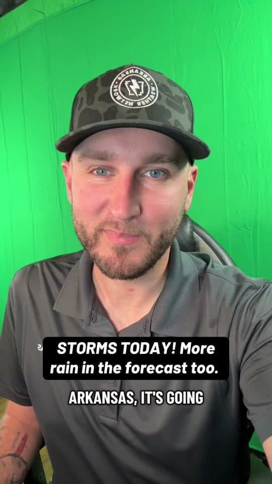Post 10 by Zachary Hall, AR Storm Tracker on TikTok (video)