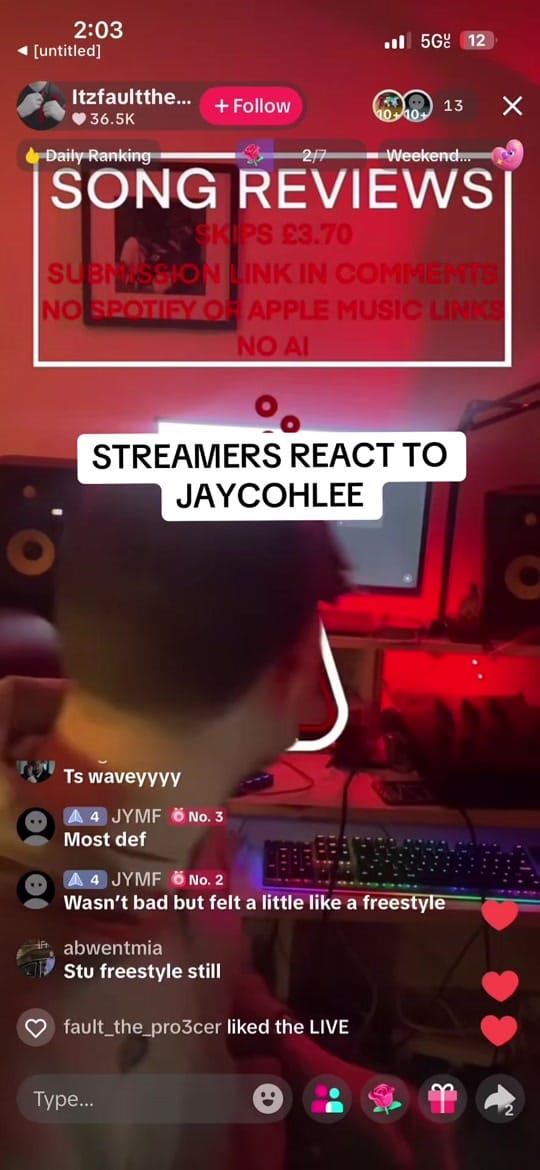 Post 5 by Jaycohlee on TikTok (video)